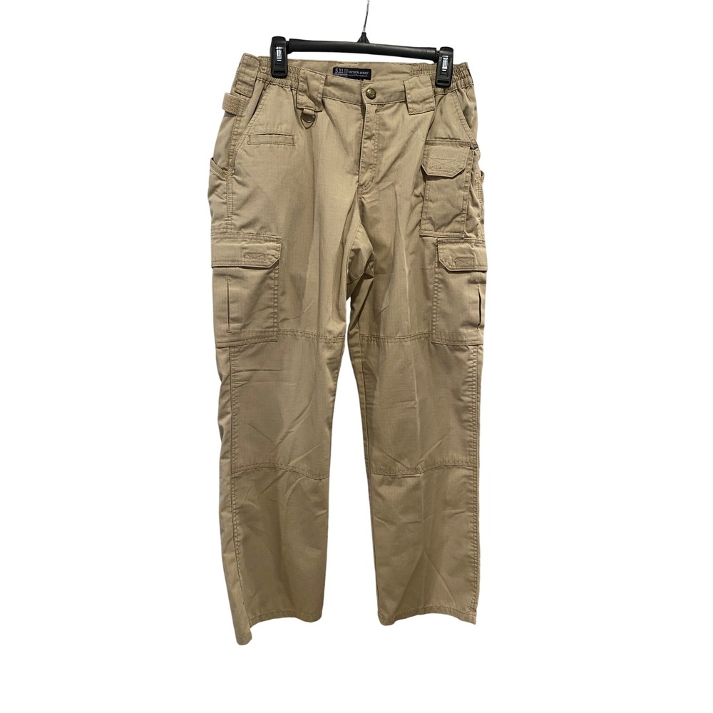 5.11 Tactical Series‎ Women's Tan Cargo Pants Style 64360 Size US 10 Inseam 30
